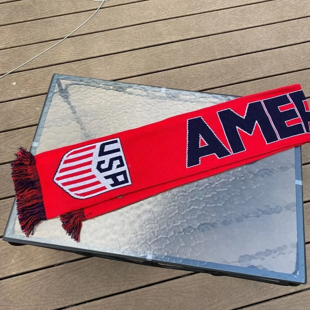 NWT Ruffneck USA Soccer Football Patriotic Scarf World Cup FIFA